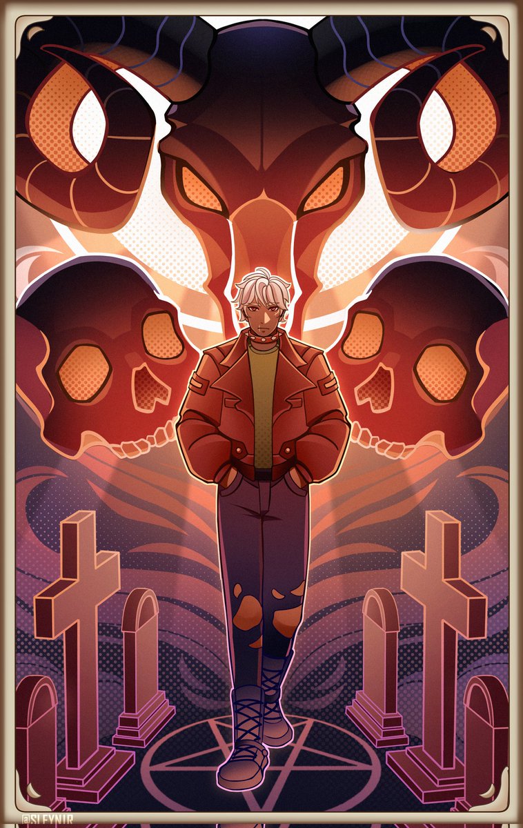 Sleynir's tweet image. card desings cmm 💜❤️
#VGen #Commission