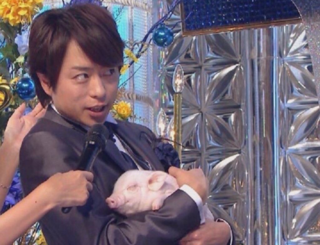 櫻井翔に抱かれる豚