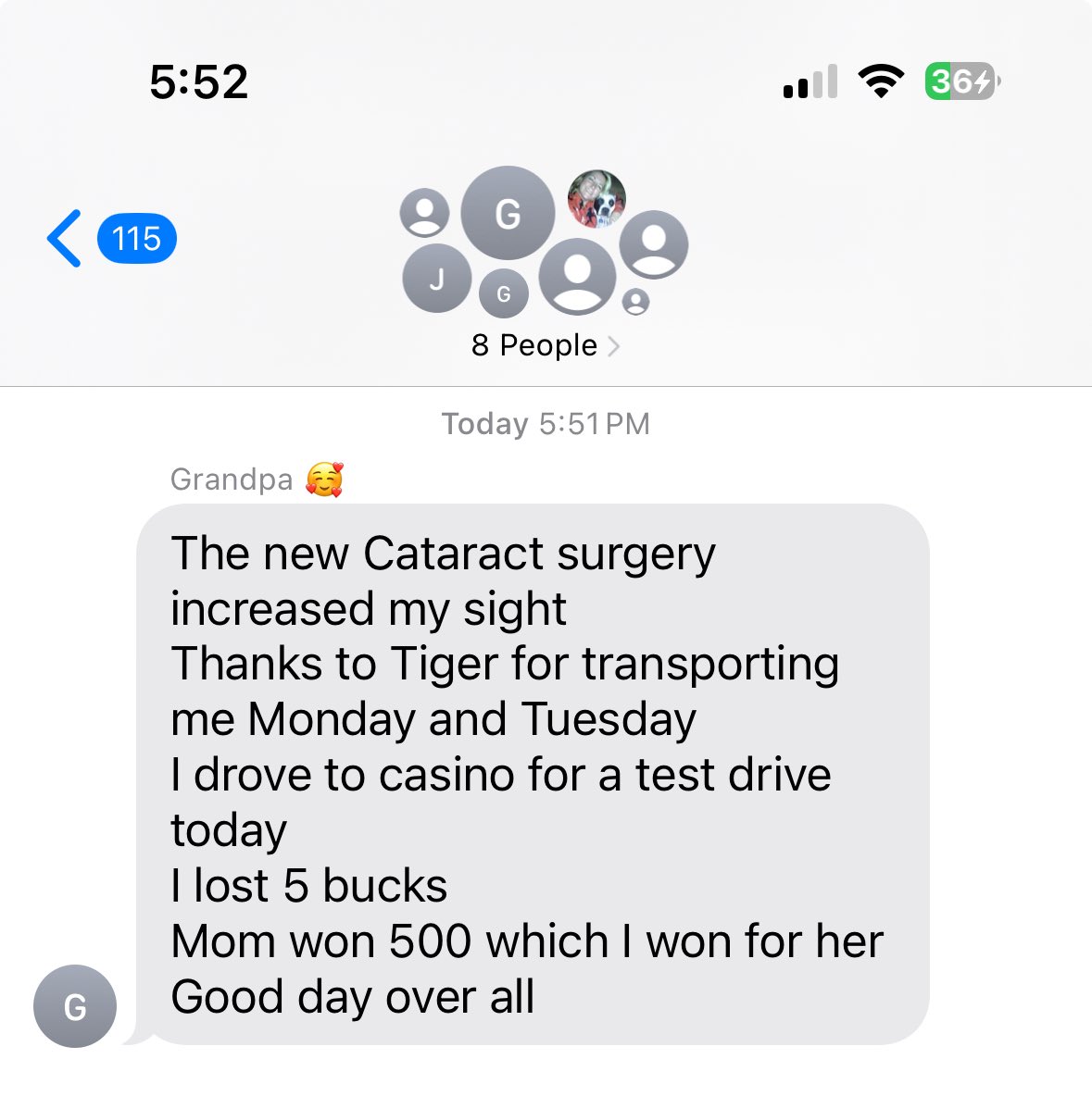 GovernorAnne's tweet photo. Please be so safe out there this holiday season, my 83 year old grandpa just got cataract surgery and decided he’s good to drive 30 miles to the casino again https://t.co/cvRwZanhkr