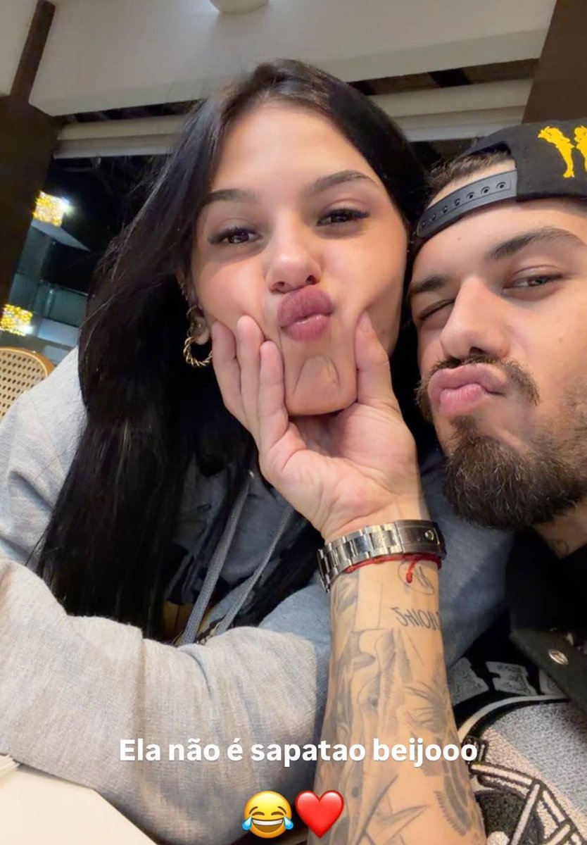 siteptbr's tweet image. Zé Felipe sai em defesa de Ana Castela após mais uma vez questionarem sua sexualidade:

"Ela não é sapatão beijooo"