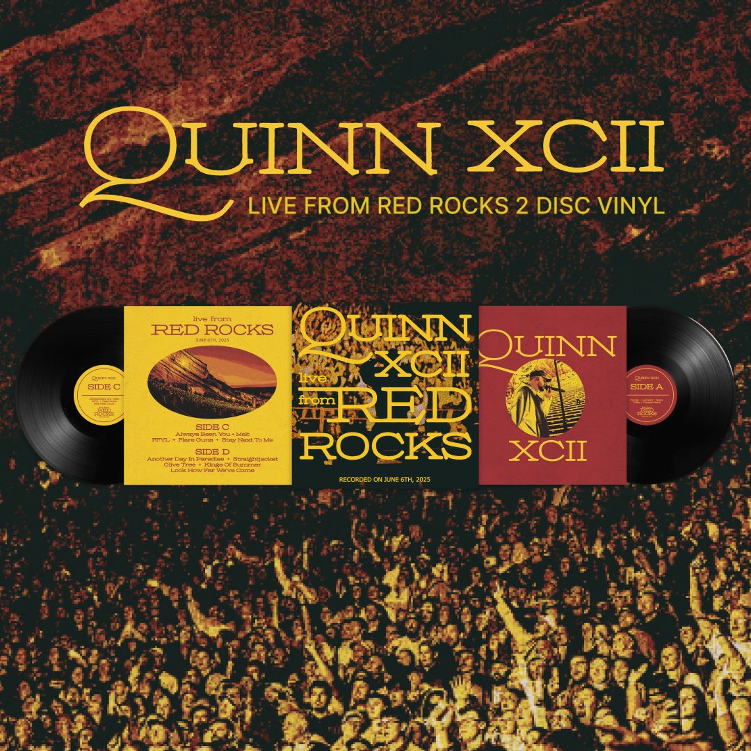 Live From Red Rocks - the full length live album coming out tonight at midnight EST across all streaming platforms.

Tomorrow, December 17th, at 12PM EST you can purchase the vinyl to add to your collection.

Thank you all for an amazing year

ffm.to/lfrr