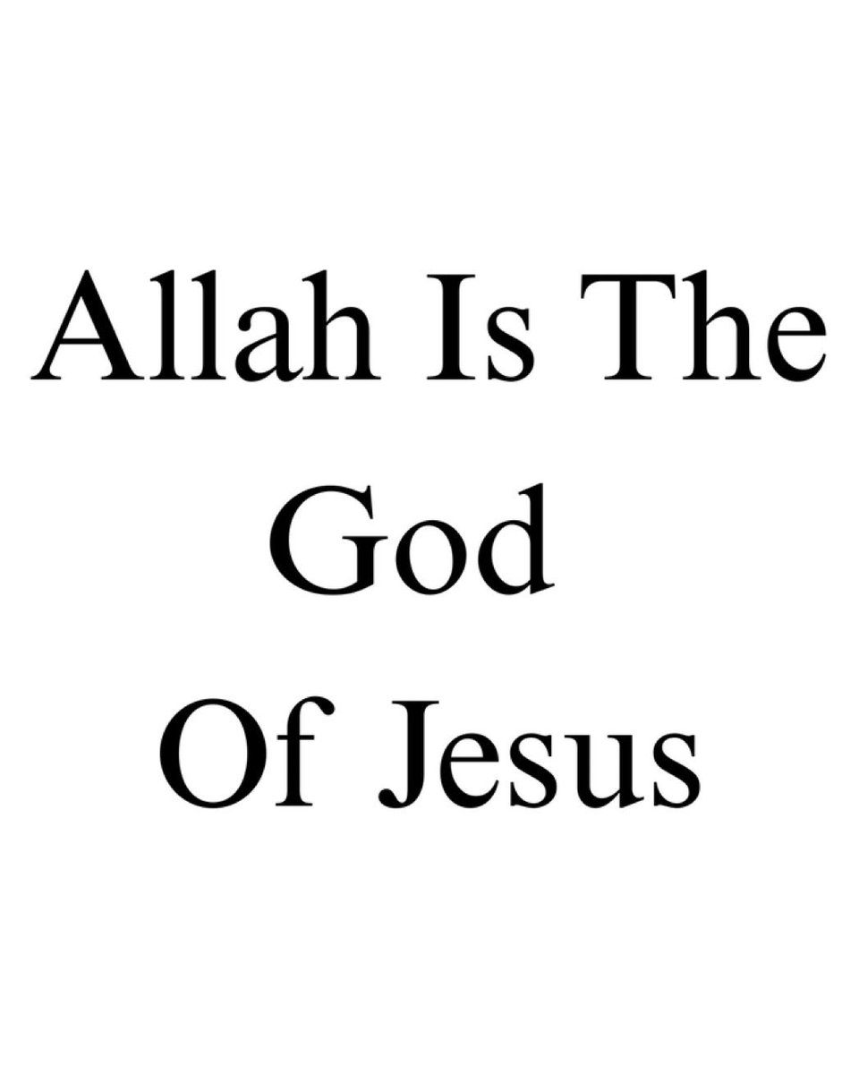 HalalNation_'s tweet image. We Muslims Believe Allah Is The God Of Jesus Christ 🤍