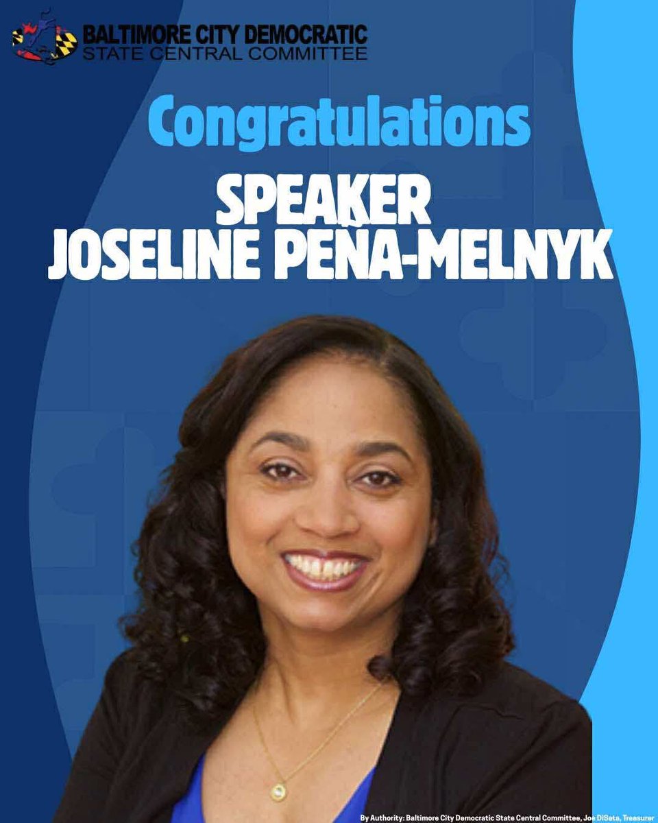 Baltimore City Democratic State Central Committee tweet media