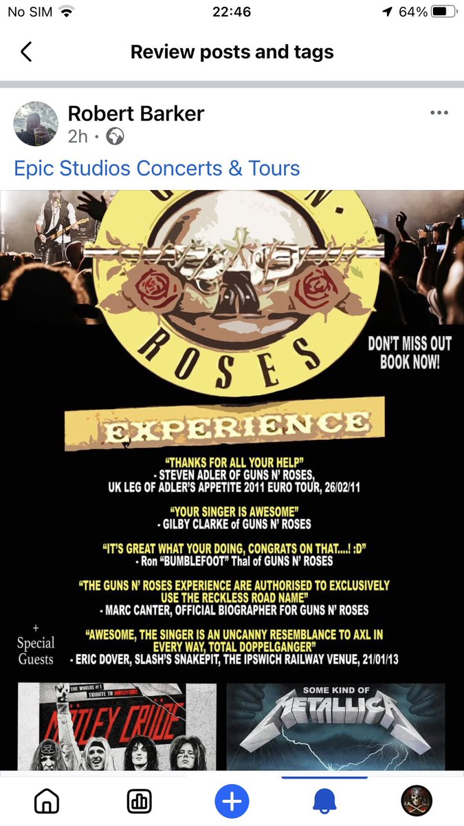 Concerts_Tours's tweet photo. NORWICH - EPIC STUDIOS
FRIDAY 26TH JUNE 2026
An Evening of Guns N' Roses, Motley Crue and Metallica
Tickets https://t.co/YWFArNBk23 https://t.co/M8AIcrzue5