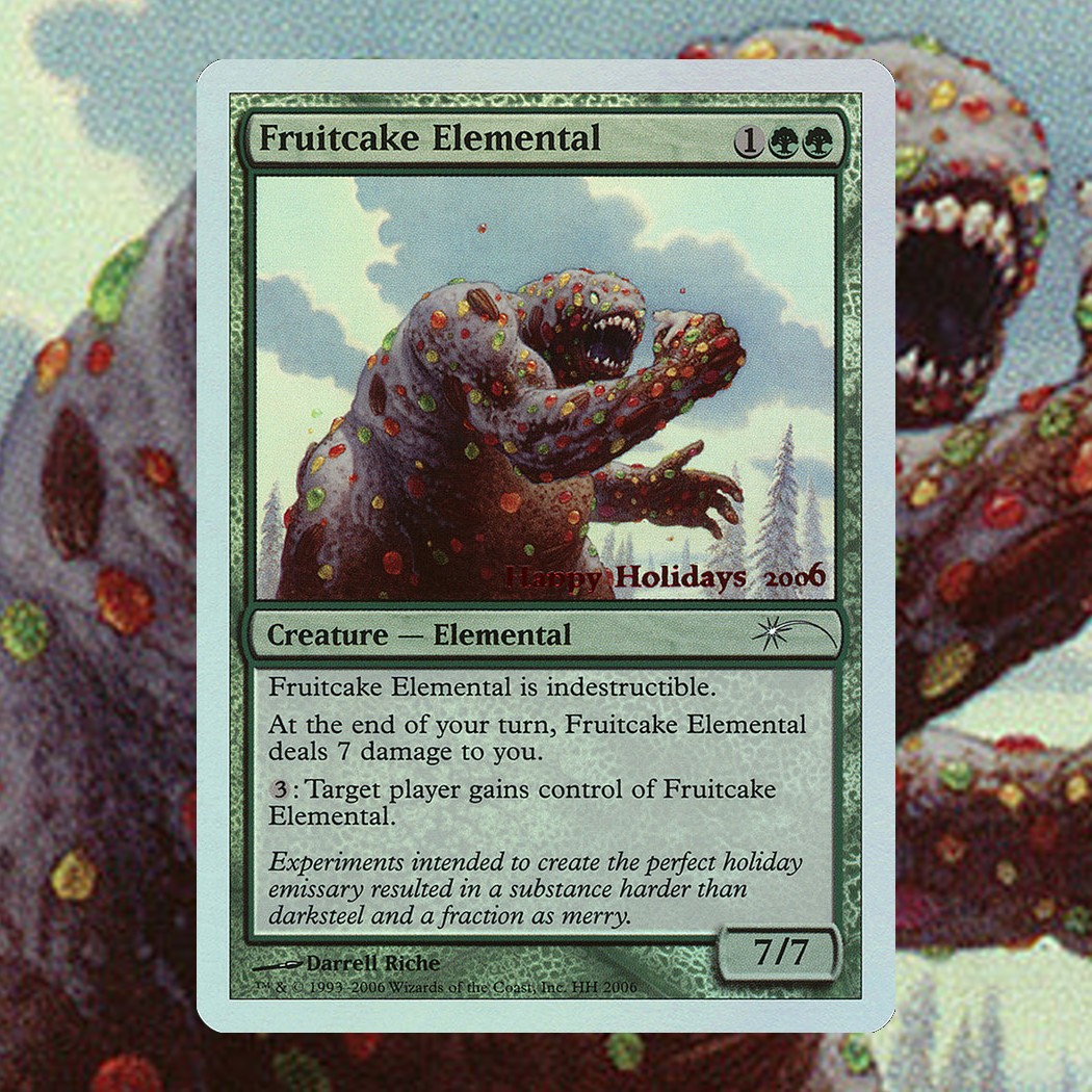 The first Holiday #MTG card is almost 20 years old!