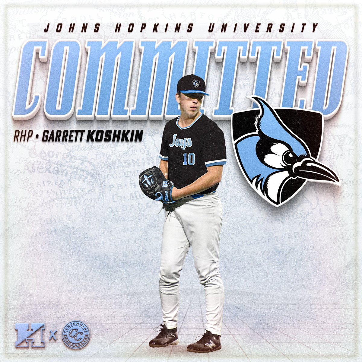 GarrettKoshkin's tweet photo. I am excited to announce my commitment to the admissions process at Johns Hopkins University. I would like to thank my family, coaches, friends, and teammates for all of their support. I would also like to thank Coach Mulberg and the entire JHU baseball coaching staff for this amazing opportunity.

@KPARKBaseball1  @LionsDen_Htx  @TylerBeede   @mtabor22  @andreworr46  @ScorpionsBsb1  @JHUBaseball