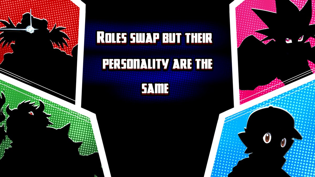 Tired_Pestitve's tweet image. Idea i had with this.
#DEATHBATTLE #swapAU