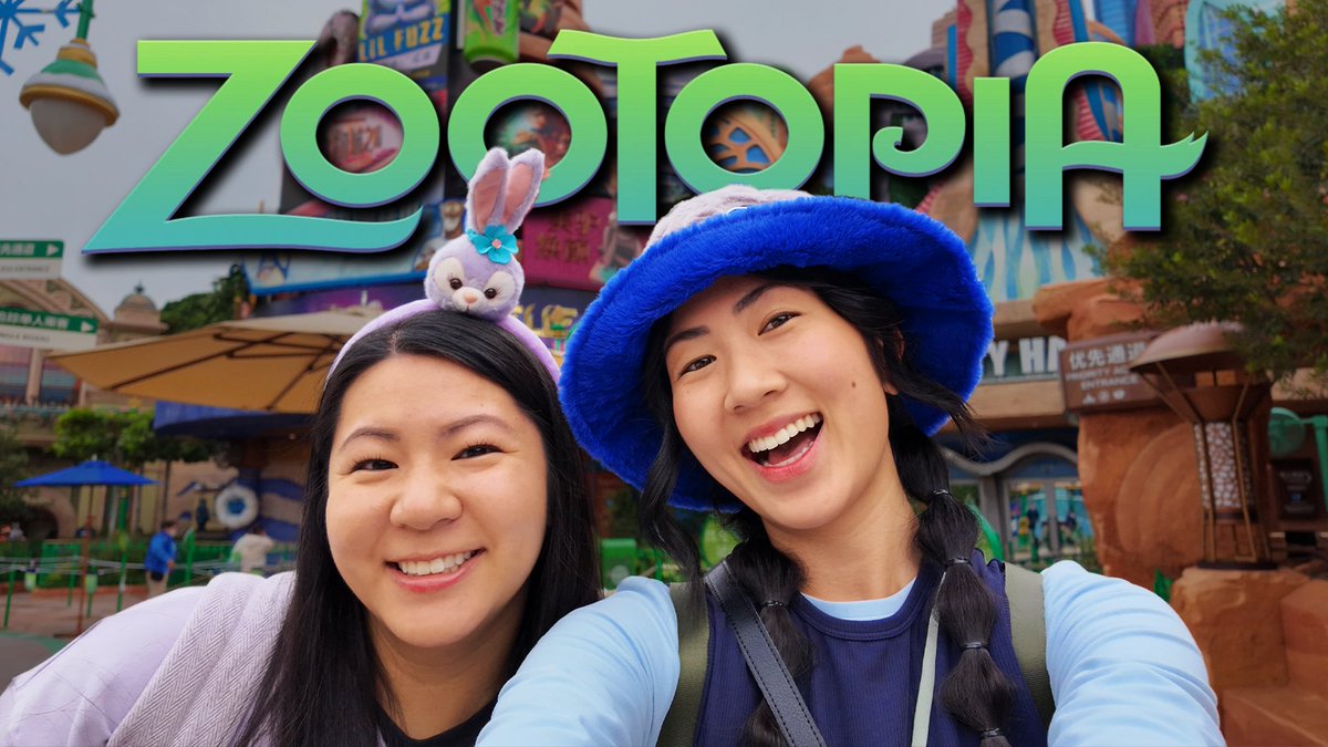 NEW VIDEO: We went to Zootopia Land, Shanghai Disneyland’s newest park expansion!!! 

youtu.be/fN9EDTHLOZ8?si…