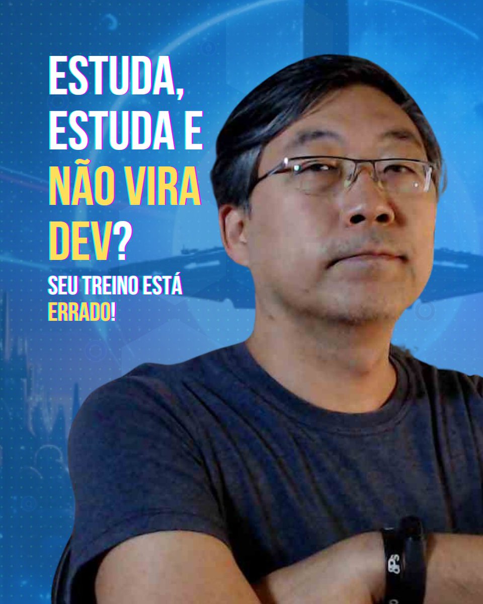 celsokitamura's tweet image. Estuda programação há mais de 1 ano e ainda não se sente pronto para uma vaga #DevJunior? 
🤯 Seu treino está te sabotando!
Chega de teoria vazia!
🔗 Assista agora: youtu.be/uIf0nVZ_sRw
#AppDev #TransicaoDeCarreira #Programacao #CelsoKitamura #CarreiraTech