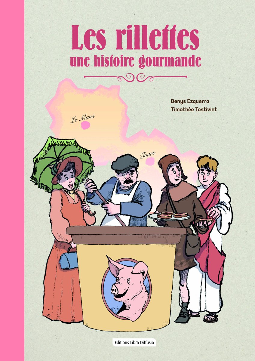 Faites un beau CADEAU à vos amis amateurs et amatrices de Rillettes avec la BANDE DESSINEE « Les rillettes, une histoire gourmande » !
👉 Plus d’infos sur l’article du blog printempsdesrillettes.fr/bd-rillettes-u…

#rillettes #printempsdesrillettes #bandedessinee #sarthe #patrimoine