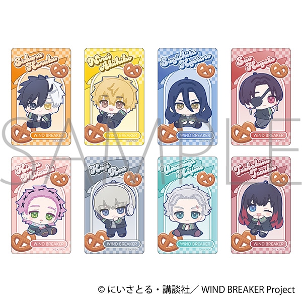 WIND BREAKER おまけ WIND BREAKER」トレーディングチケット風カード ブラックハロウィンver