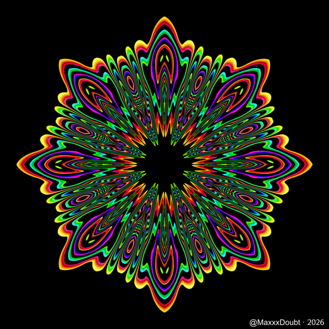 MaxxxDoubt's tweet photo. – Max's Mandalas – 
#mandala #kaleidoscope #generativeart #radial #colorful #digitalart #giggle #imagemagick #codeart #generative #kaleidosaturday 

Masstisist https://t.co/UOFAfJeGvp