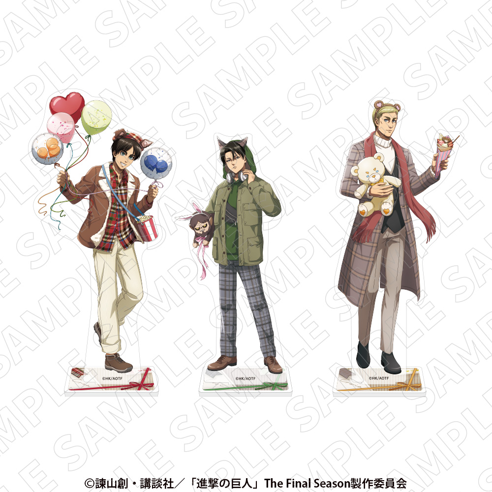 【#進撃の巨人　商品紹介⑦】
・等身描き下ろし　アクリルスタンド

▼予約販売受付中
gets-oshi.com/collections/sh…

#shingeki