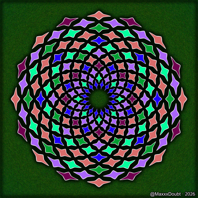 MaxxxDoubt's tweet photo. – Max's Mandalas – 
#mandala #kaleidoscope #generative #generativeart #imagemagick #kaleidoscopic #portfolio #digitalart #kaleidosaturday 

Avarallin https://t.co/YtH6UnVBbf