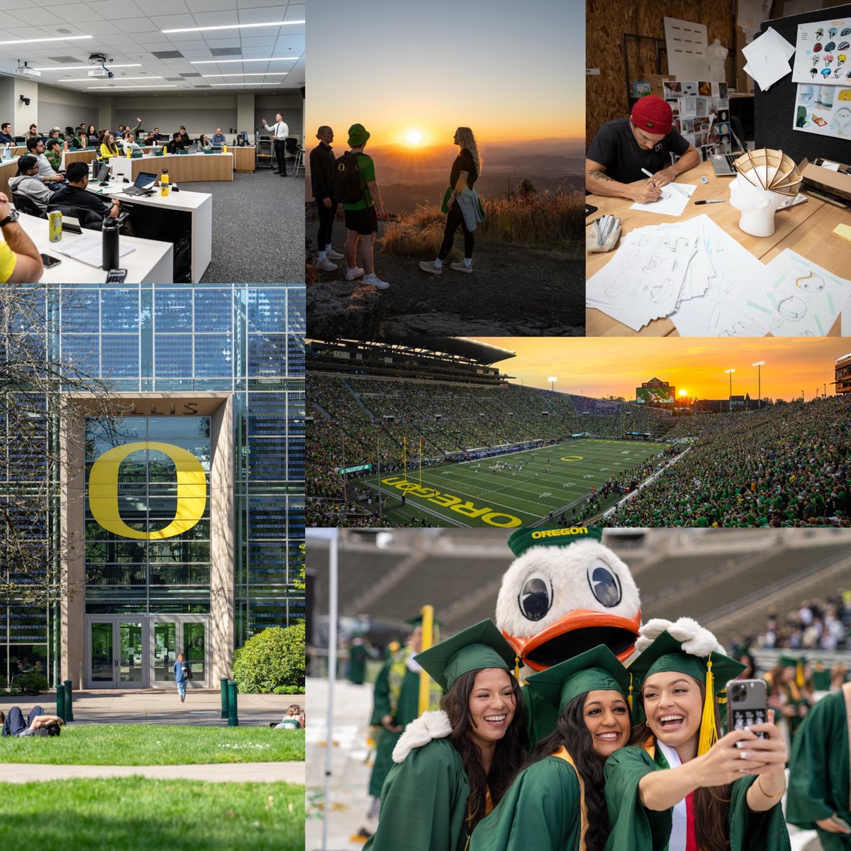 Forbes names UO as a defining vibe school 😎📚

The UO is widely known for innovation in business, design, and sports marketing, fueled in part by its close association with Nike and its entrepreneurial alumni network.

Learn how UO passes the vibe check 🔗