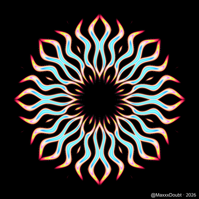 MaxxxDoubt's tweet photo. – Max's Mandalas – 
#mandala #digitalart #kaleidoscopic #generative #quartjar #imagemagick #kaleidoscope #generativeart #kaleidosaturday 

Kaleola https://t.co/zmnAwS8oJx