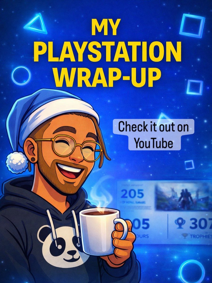 PlayStation dropped my 2025 Wrap-Up, so I’m breaking down my top 5 games, total hours played, and the picks that surprised me the most. If your list looks anything like this… you played 2025 right. Compare yours before you roast mine. youtu.be/cSW6AesHG1U

#PlayStationWrapUp