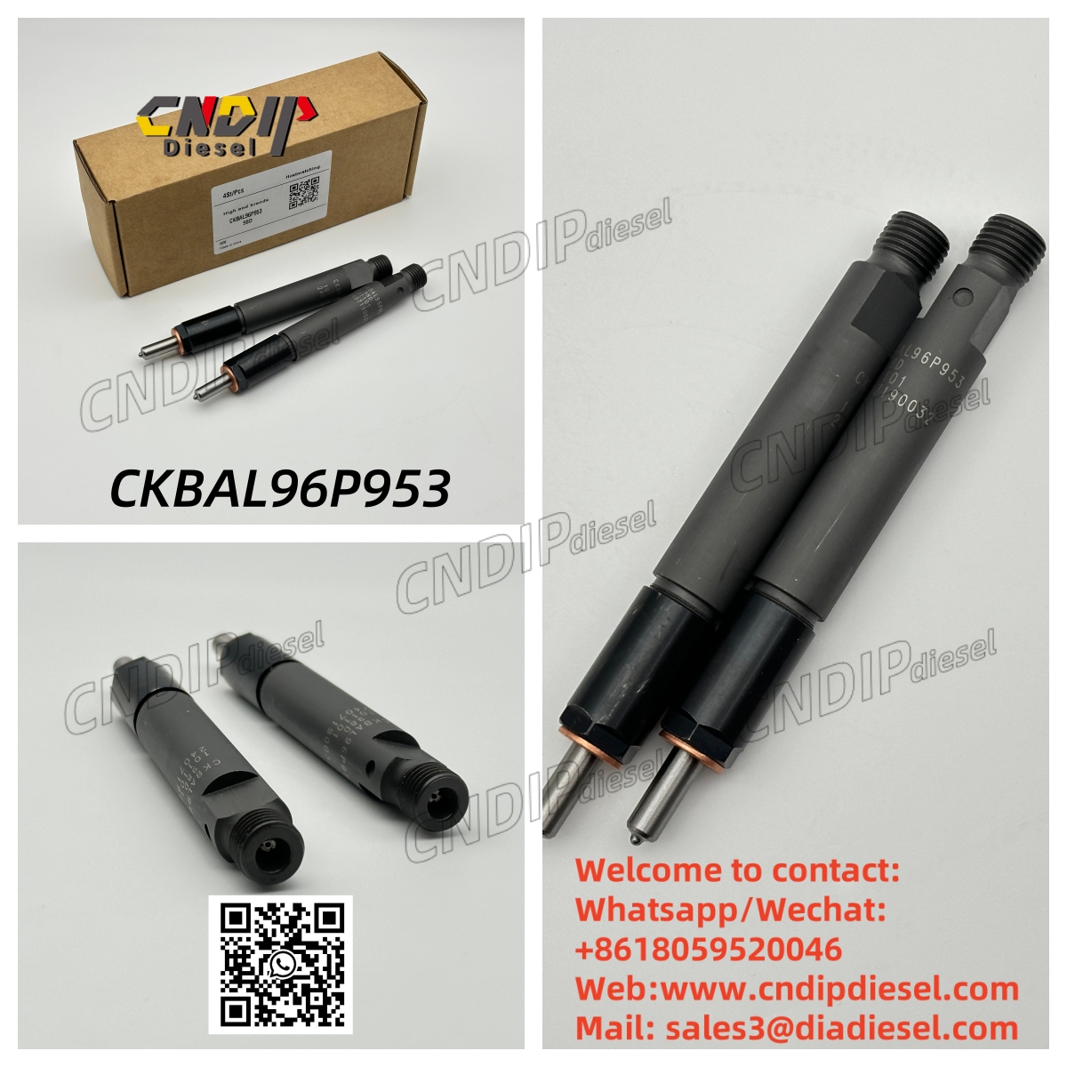 DorisWei4's tweet photo. CKBAL96P953 Diesel Engine Spare Parts Fuel Injector 
High quality, cost-effective price
Welcome to contact:
whatsapp/wechat:+8618059520046
Web:https://t.co/6jQnn4HRFU
Mail: sales3@diadiesel.com https://t.co/5WAnCNL7gj