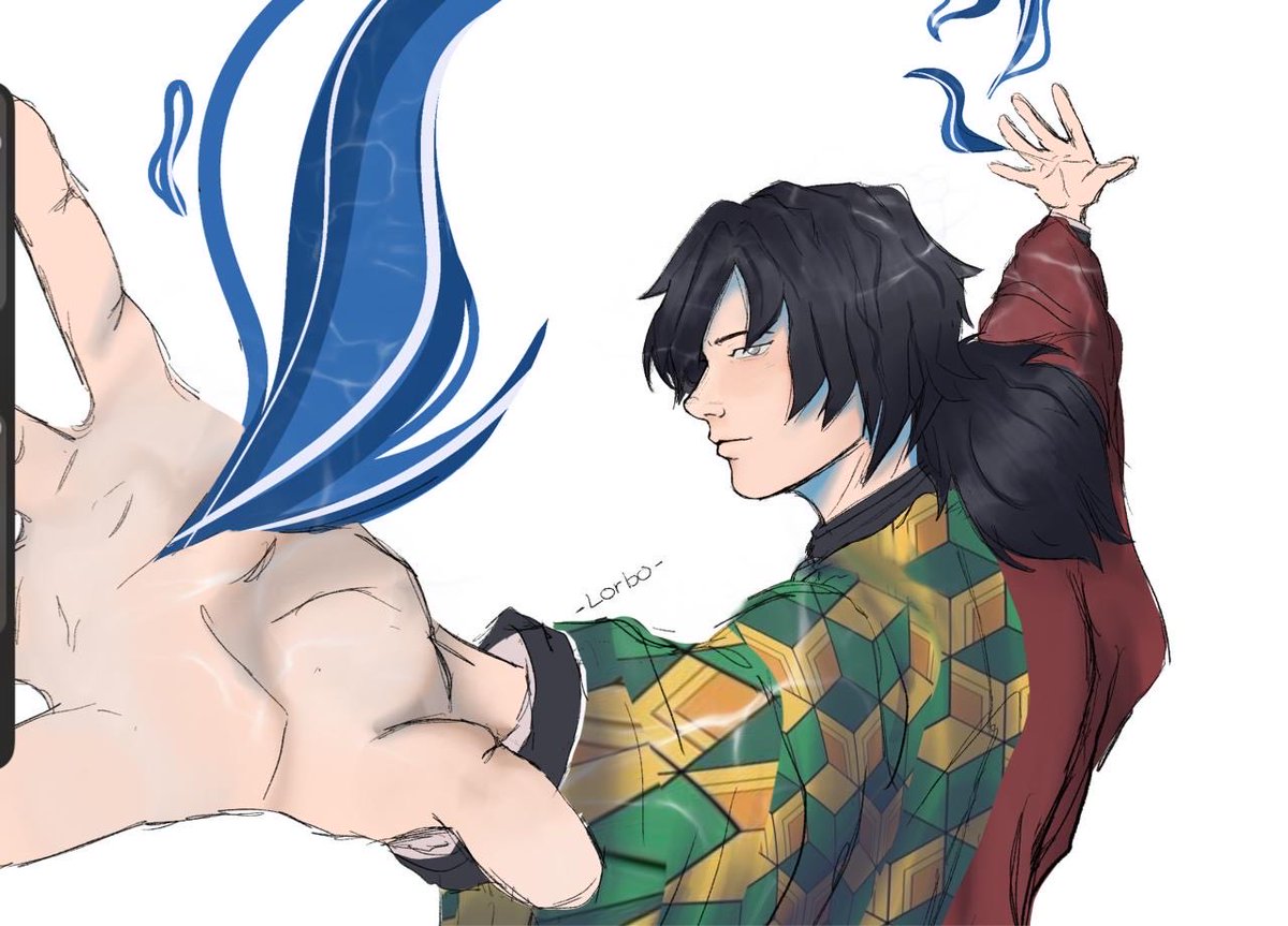 Lorbo_ito's tweet photo. #GIYUU #tomioka #tomiokagiyuu #art #kimetsunoyaiba #fanart #lorbo https://t.co/NXQIlFD6zu