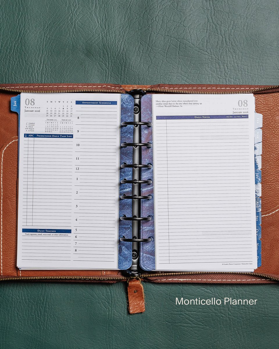 No matter your planning style, our binders adapt to fit your life. Switch out inserts, change your layout, refresh your accessories - the possibilities are endless!   

#franklinplanner #planner #franklincovey #planneraddict #functionalplanning #plannercommunity #plannerlife
