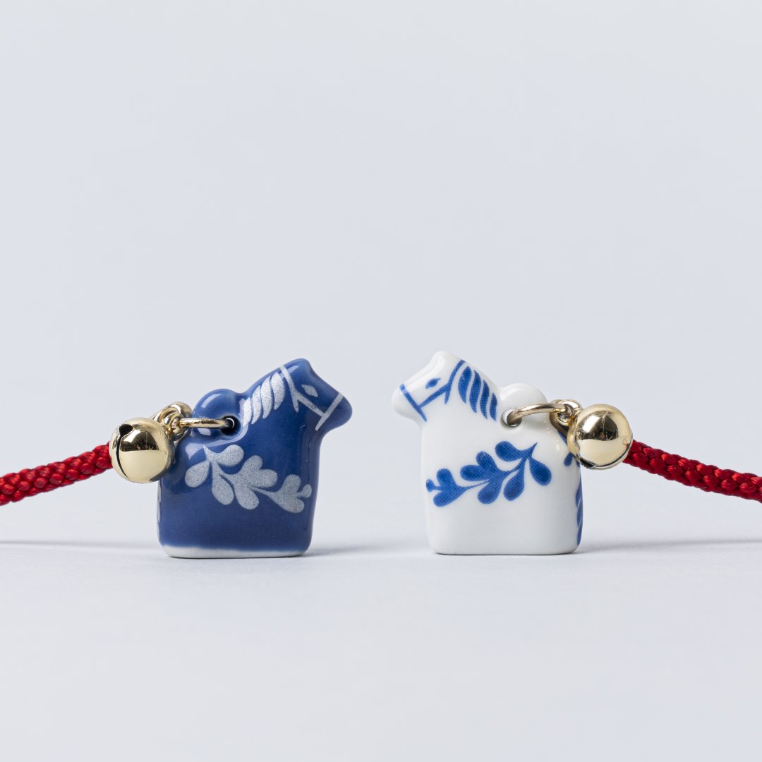 根付キーホルダー】⁠ ⁠ 「ココロシズカの午」の根付キーホルダーです