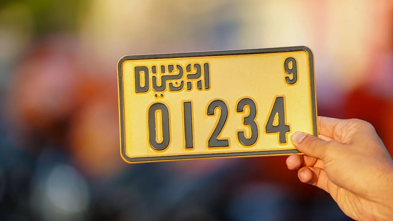 لوحات جديدة لهذه الفئة من المركبات في دبي 