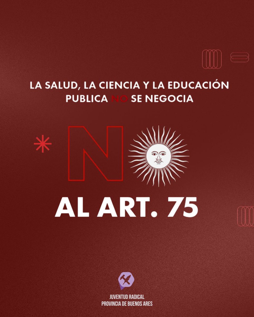 El Gobierno Nacional está en contra de la Ciencia, de la educación y de la salud. 

El presupuesto 2026 establece derogar la Ley de Discapacidad y la de Financiamiento Universitario insistidas por el Congreso.