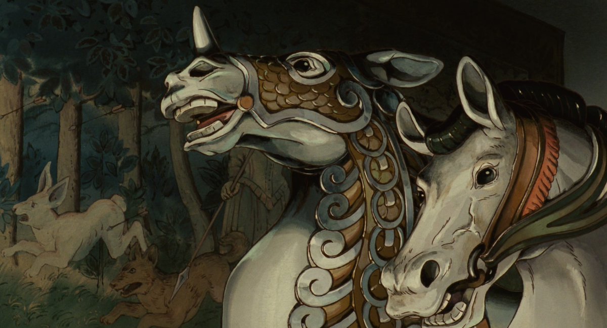 #EscenariosGhibli Detalles de la tienda de antigüedades, en 'Susurros del corazón' (Yoshifumi Kondō, 1995).