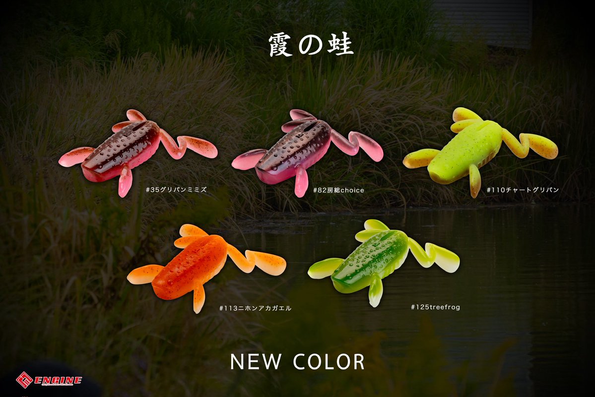 2026.2カエル兄弟に新色が加わります🙇 #pr