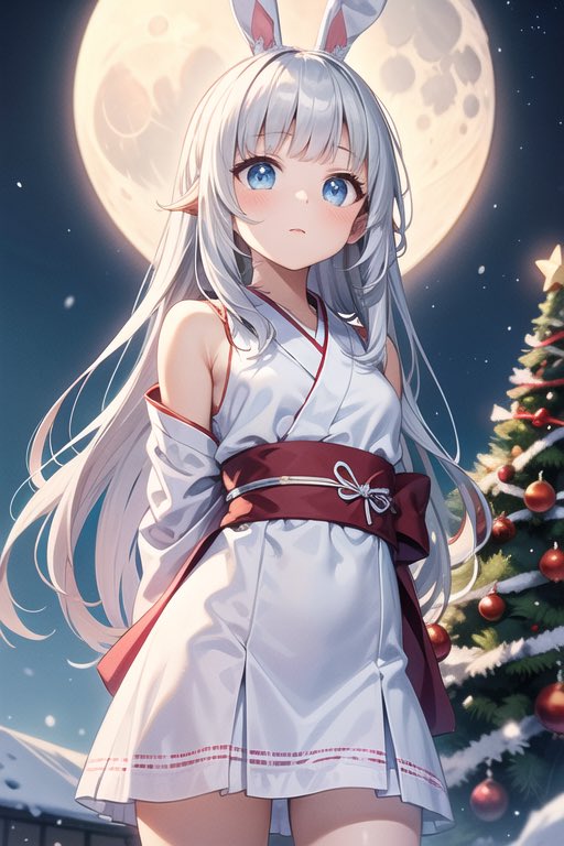 Chromaホワイトクリスマス、AIイラストイベント最終日