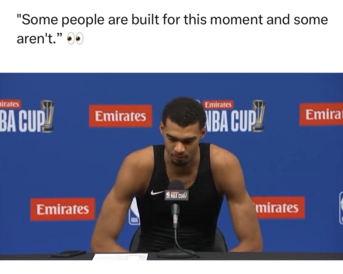 Ah, a thing of beauty. Congrats Spurs. 

Don't forget to raise that "almost won the cup" banner.