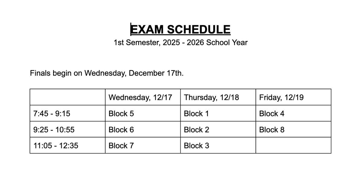 Niwot High School tweet media