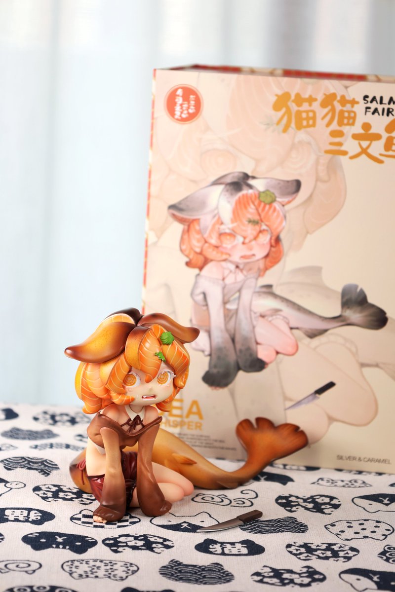 WeArtDoing's tweet photo. Born from the sea, shaped as fairies 🐟✨
Salmon Fairies are now in stock—
Click to get yours👉
https://t.co/2kXtxBBwCU
#CatFigure #SalmonArt #Salmon #weartdoing #食べ物アート #和風デザイン https://t.co/oZUPd75eFV