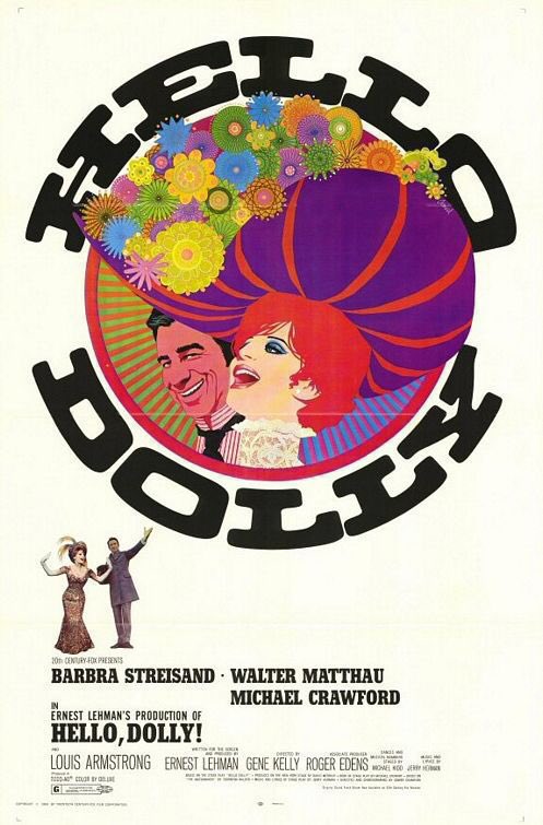 FilmNewsNos's tweet photo. 🎬MOVIE HISTORY: 56 years ago today, December 16, 1969, the movie ‘Hello Dolly!’ opened in theaters!
#BarbraStreisand #WalterMatthau #MichaelCrawford #MarianneMcAndrew #EJPeaker #DannyLockin #JoyceAmes #JudyKnaiz #DavidHurst #GeneKelly https://t.co/mS7gNFzdsP