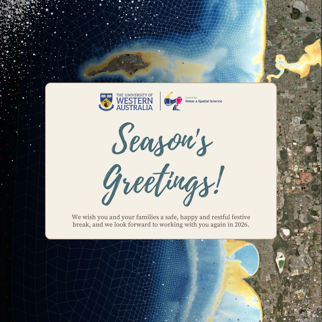 Centre for Water and Spatial Science tweet media