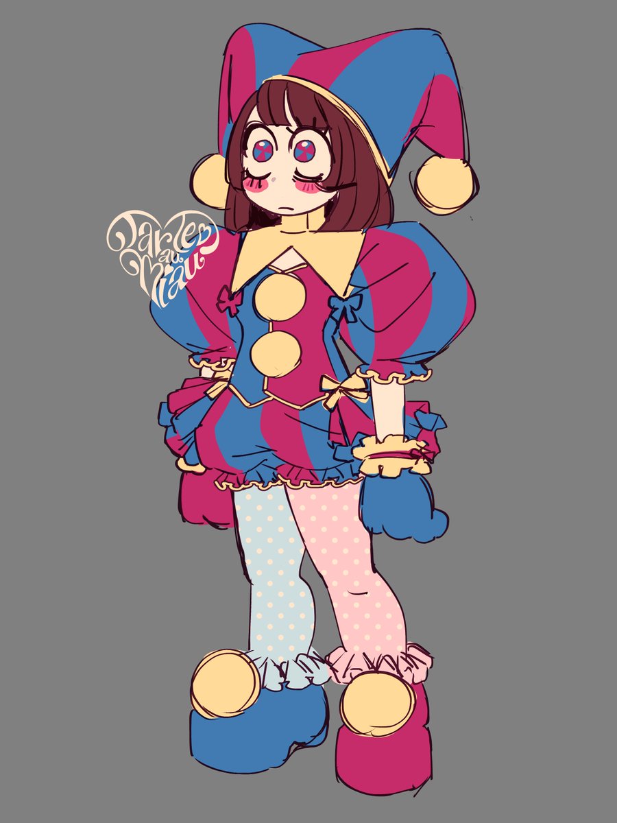 i finally watched the pomni show