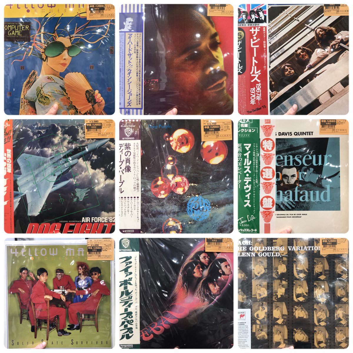 心斎橋】 12/17(水)新着レコード放出 本日はオールジャンルで中古