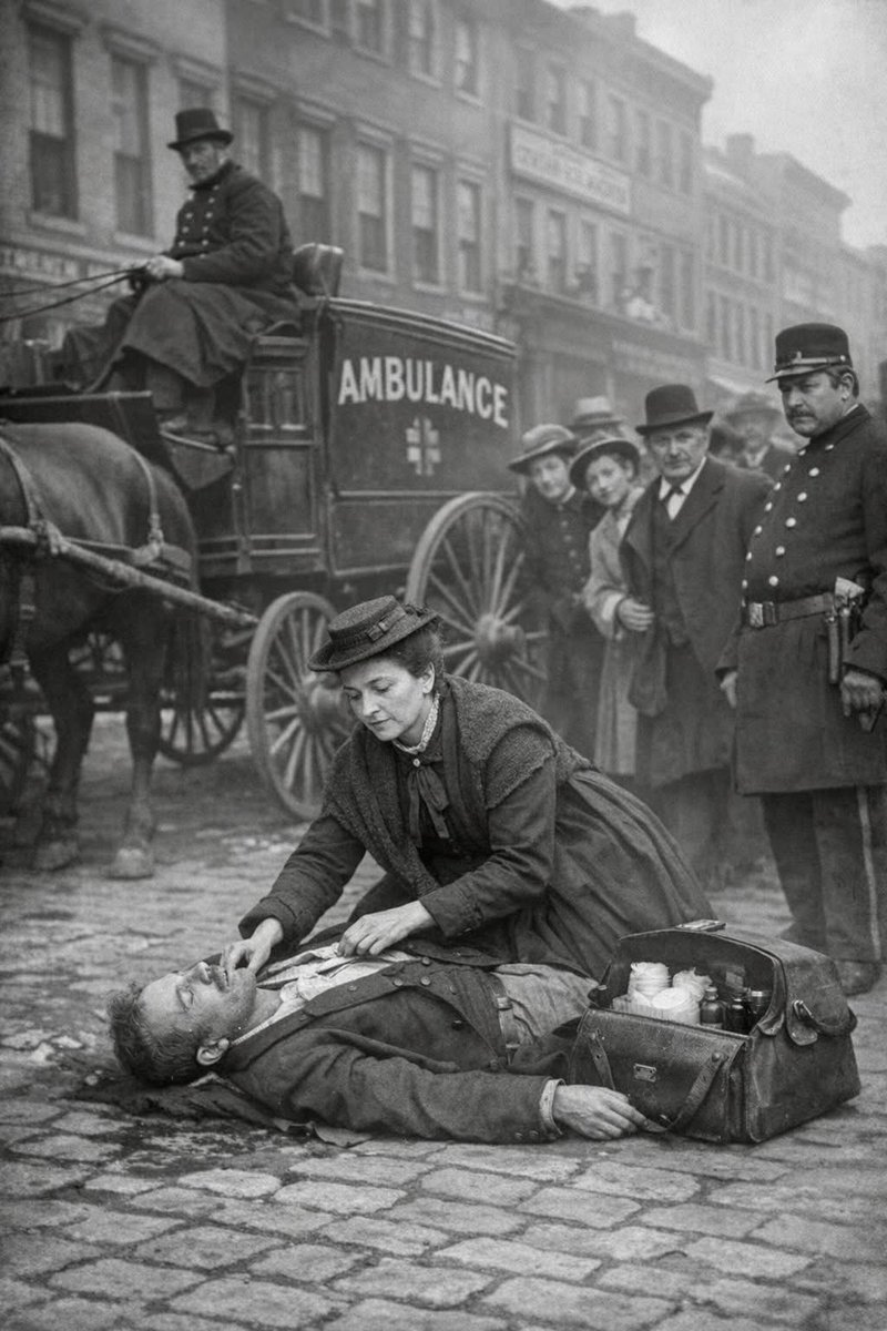 « Personne à New York n’oublia jamais cet après-midi de 1869.
Une femme traversait la Cinquième Avenue en courant, sa jupe relevée, un sac de cuir serré contre sa poitrine. Elle s’appelait Marie Zakrzewska, elle avait 43 ans, et tandis que la foule s’écartait pour la laisser