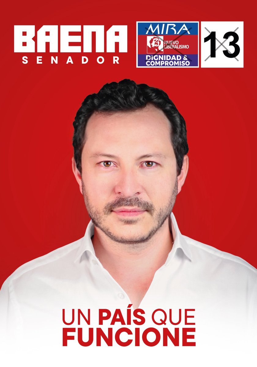 🔴 Al Senado VOTA #13 por el Nuevo Liberalismo <a href="/NvLiberalismo/">Nuevo Liberalismo</a> 

Vamos a trabajar por #UnPaísQueFuncione
