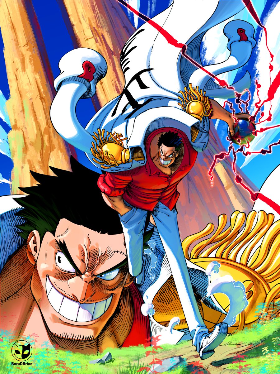BoruDBrian's tweet image. young Monkey D Garp.
i really like the red shirt. i wanted to draw him since saw the official colors!

#onepiece
