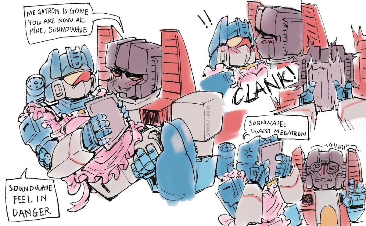 When your second in command keep trying to become the leader so often that you decide to just roll with it until the actual leader get back
#transformer #maccadam