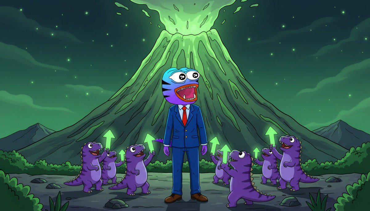 DinosolMeme's tweet image. Bullish eruption