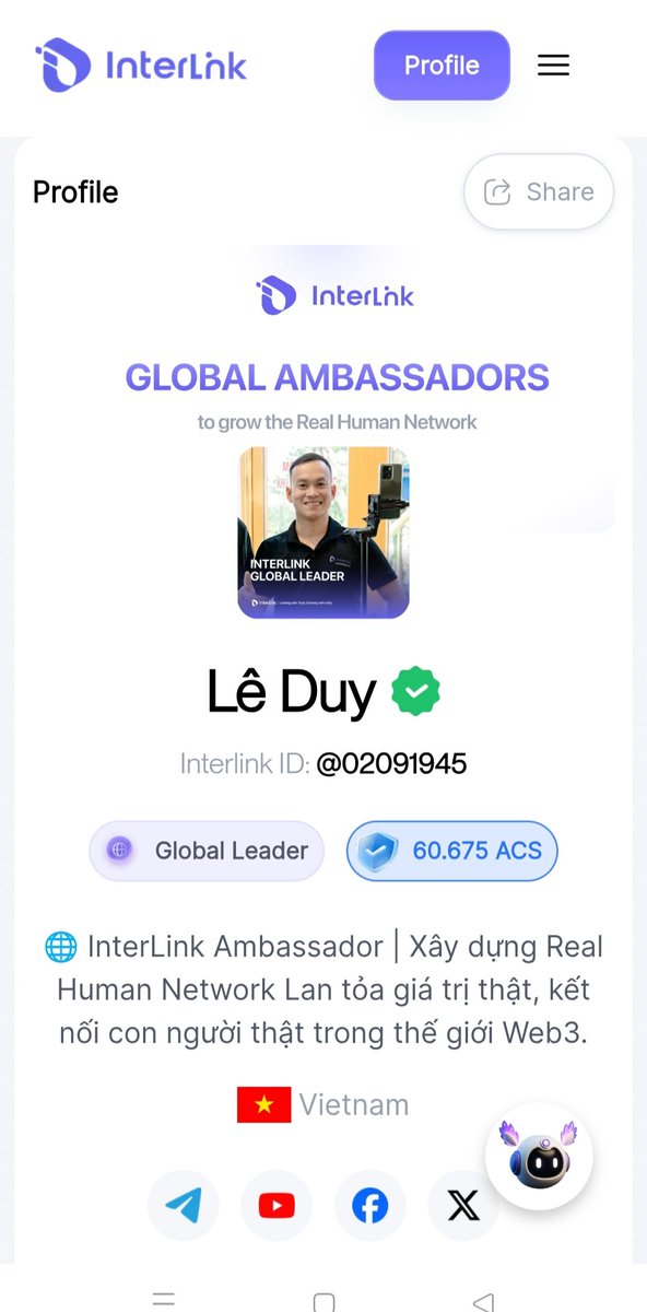 Lê Duy | InterLink Labs tweet media