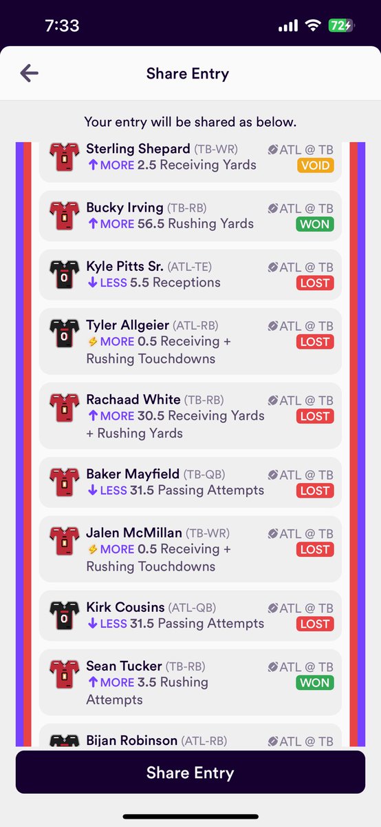 nuttynut9's tweet photo. @DabbleFantasy Based my pics off of my fantasy team’s projections 🥴🤦🏼‍♂️Been feeling like every time I swap a player out in Fantasy, no matter who it is, they’ll have a phenomenal game that week busting everyone’s predictions/plays 😞😢

#Dabble25Reverse 🙏🏼🙌🏼 https://t.co/4SdCwVWjRV