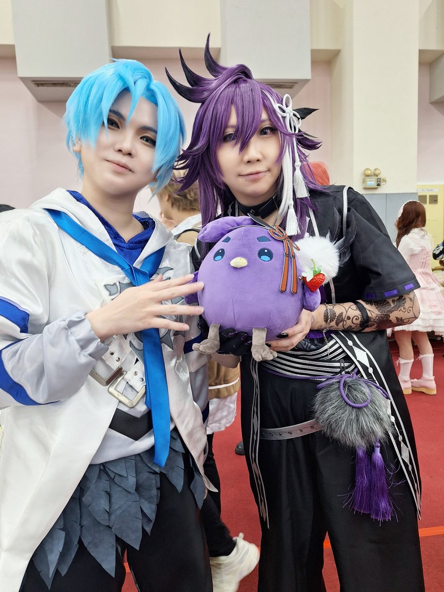 louise90428's tweet photo. - . - . - . - . - . -
💙💜
- . - . - . - . - . -
Regis Altare - AC @AC_09_18
Banzoin Hakka - Atobe Wakashi @louise90428
📸thx dodo @ogg17iLZvpNkUrE
#CWT71 #WorkofAlt #HAKKOSPLAY https://t.co/2lxvaVEWHw