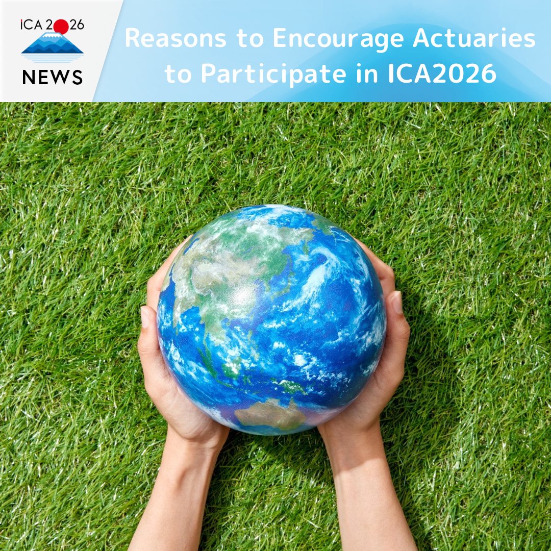 ICA2026's tweet photo. Hello everyone! 🌟 
This time, we would like to share the reasons why actuaries are encouraged to participate in the ICA. 💡 

🔹 Contribution to a Sustainable Future♻️
The congress theme, "Tradition, Diversity, Innovation", focuses on sustainable growth and innovation in the actuarial profession. Participation aligns with organizational goals to contribute to a sustainable future. 

🔹 Talent Development and Motivation 👥 
Providing employees with the opportunity to attend international conferences supports their professional development and fosters loyalty and motivation within the organization. 

We look forward to welcoming many participants!
Stay tuned for the remaining recommended reasons in our upcoming posts!👀 

✨ The latest information will be posted on our website! ✨ 
➡️ https://t.co/HJcGrzXMbW 

✨ To receive the latest news and event announcements related to ICA2026, please register for our official mailing list! ✨ 
➡️https://t.co/F6EHNRvhFv 

皆さんこんにちは！🌟 
今回は、アチュアリーがICAに参加することを推奨する理由をご紹介します💡  

🔹持続可能な未来への貢献♻️ 
本会議のテーマ「伝統、多様性、革新」は、アクチュアリーの専門職における持続可能な成長と革新に焦点を当てています。本会議への参加は、持続可能な未来への貢献という組織目標に沿ったものです。 

🔹能力開発とモチベーション👥 
企業の所属員に国際会議に参加する機会を提供することで、専門能力開発がサポートされ、組織内でのロイヤリティ向上とモチベーションが促進されます。  

多くの方々のご参加をお待ちしています！
残りの推奨理由は後日の投稿をお楽しみに！👀  

✨最新情報はホームページに掲載していきます！✨ 
➡️ https://t.co/HJcGrzXMbW  

✨ ICA2026に関する最新情報やイベントの告知などをいち早くゲットするために、公式メーリングリストを登録してください！✨ 
➡️https://t.co/F6EHNRvhFv 

#ICA #ICA2026 #Actuary #Actuaries