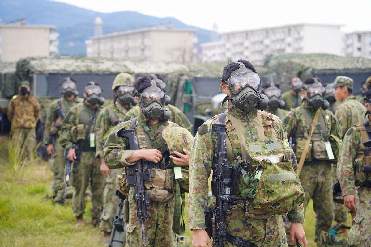 訓練検閲②】 ＃第1水陸機動連隊 は、 2コ中隊及び2コ直轄小隊の