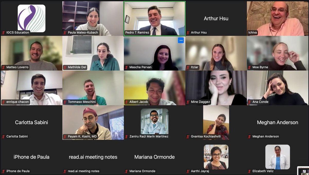 IJGConline's tweet photo. And that's a wrap!!!
The last #IJGCClub of the year, with an incredible guest. 🔥 

Thank you, Luis @lchiv4 for such a wonderful and insightful discussion. We had 82 attendees, one of our largest attendances for journal clubs! 🤩

Thanks to @IGCSociety and @ESGO_society for all the support, and to the best fellows for your wonderful questions.

You can find the recording here 👉 https://t.co/ZJbBOmW3MF

@pedroramirezMD @HsuMd @JayrajAarthi @AndreFernandes2 @ENYGO_official @OncoAlert @IJGCfellows @GynMe4 @MathildeDel2 @DrPervan @T_Meschini @moe_byrneMD @MatteoLoverro @CSabiniMD @ZaniruRaul