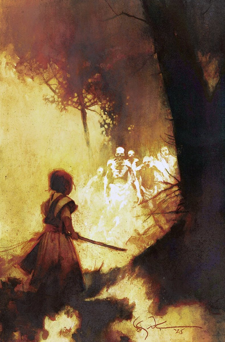 cimerians's tweet image. Dead Samurai cover art by Bill Sienkiewicz
#ComicArt