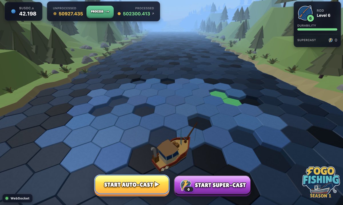 钓鱼养老游戏fogofishing目前已经第一次空投快照完毕，从进度看应该还有另外三期，成本10u差不多要做的就是挂机，闲来无事可以试试
play.fogofishing.com/?referrer=0xbi…